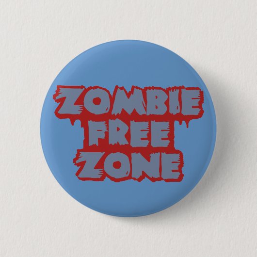 Schaltfläche "Benutzerdefinierte Zone in Zombie Button (Vorderseite)