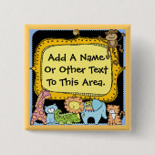 Schaltfläche "Benutzerdefinierte Zootiere" Button (Vorderseite)