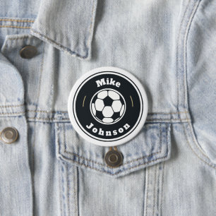Schaltfläche - Benutzerdefinierter Soccer (Name hi Button