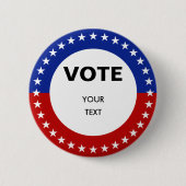 Schaltfläche "Benutzerdefinierter Text" Button (Vorderseite)