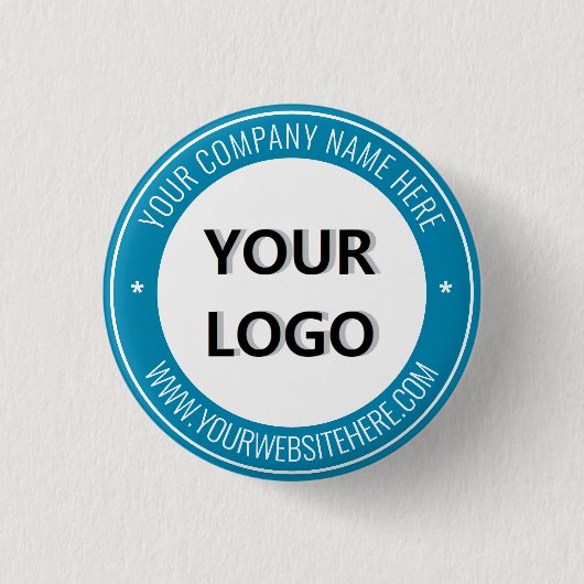 Schaltfläche "Benutzerdefiniertes Firmenlogo und T Button (Vorderseite)