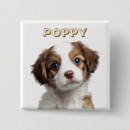 Schaltfläche "Benutzerdefiniertes Foto und Name" Button (Vorderseite)