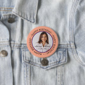 Schaltfläche "Benutzerdefiniertes Glück zum Geburt Button (Beispiel)