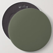 Schaltfläche "Benutzerdefiniertes Moss Grünes Matt Button (Vorne & Hinten)