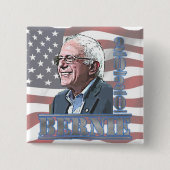Schaltfläche "Bernie Sanders Support" für 2020 Button (Vorderseite)