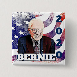 Schaltfläche "Bernie Sanders Support" für 2020 Button