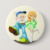 Schaltfläche "Beste Freunde" - Farbe - Text Button (Vorderseite)