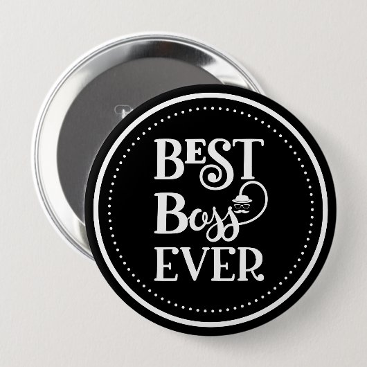 Schaltfläche "Bester Boss je" Button (Vorne & Hinten)