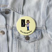 Schaltfläche "Bester Chiropraktor oder Spinalarzt" Button (Beispiel)