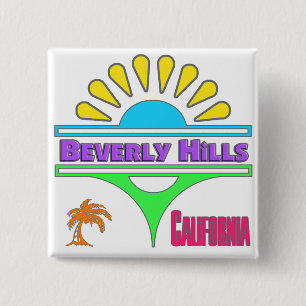 Schaltfläche "Beverly Hills Colorful 1" Button