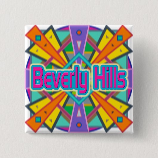 Schaltfläche "Beverly Hills" für Joy Design Button (Vorderseite)