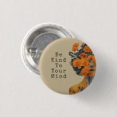 Schaltfläche "Bewusstsein für psychische Gesundhei Button (Vorne & Hinten)