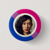 Schaltfläche "Bi-Geschlecht-Foto" Button (Vorderseite)