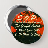 Schaltfläche "Bible S.O.P." Button (Vorne & Hinten)