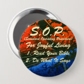 Schaltfläche "Bible S.O.P." Button (Vorne & Hinten)