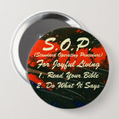 Schaltfläche "Bible S.O.P." Button (Vorne & Hinten)