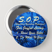 Schaltfläche "Bible S.O.P." Button (Vorne & Hinten)