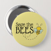 Schaltfläche Bienen gerettet Button (Vorne & Hinten)