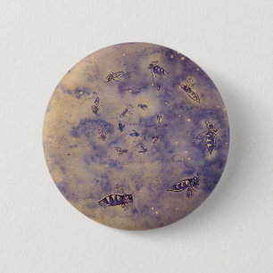 Schaltfläche "Bienen im Weltraum" Button