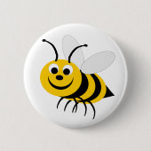 Schaltfläche "Bienendesign" Button (Vorderseite)