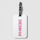 Schaltfläche Bild Gepäckanhänger (Vorderseite Vertikal)