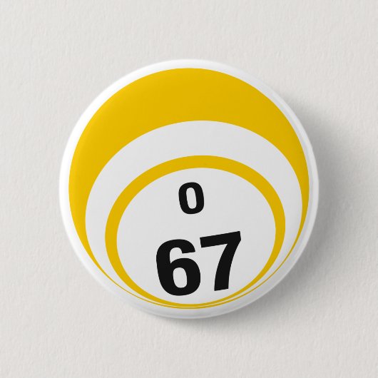 Schaltfläche Bingo-Ball O67 Button (Vorderseite)