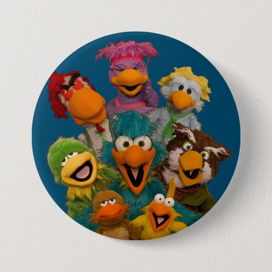 Schaltfläche "Bird Call Cast" Button (Vorderseite)