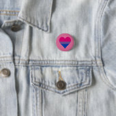 Schaltfläche "Bisexuelle Flagge" Button (Beispiel)