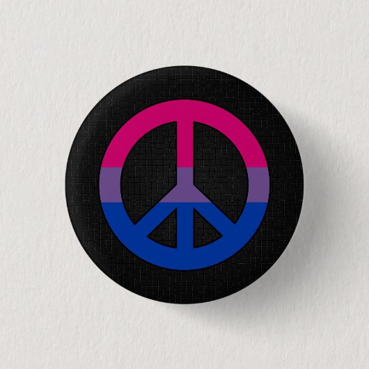 Schaltfläche "Bisexuelle Flagge" Button (Vorderseite)