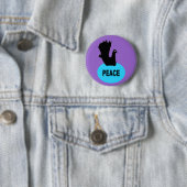 Schaltfläche "Black Dove Peace" Button (Beispiel)