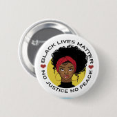 Schaltfläche "Black Lives Materie" Button (Vorne & Hinten)