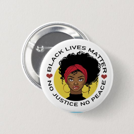 Schaltfläche "Black Lives Materie" Button (Vorne & Hinten)