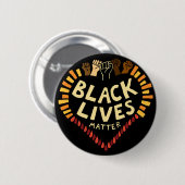 Schaltfläche "Black Lives Materie" ~ dunkel Button (Vorne & Hinten)