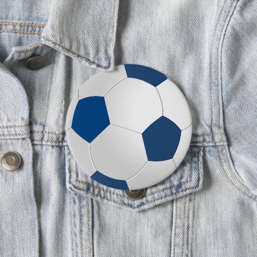 Schaltfläche Blau und Weiß Button (Beispiel)