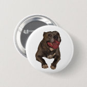 Schaltfläche "Blaue Nose Pitbull" Button (Vorne & Hinten)