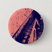 Schaltfläche "Blaue Ställe für benutzerdefinierte  Button (Vorderseite)