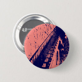 Schaltfläche "Blaue Ställe für benutzerdefinierte  Button