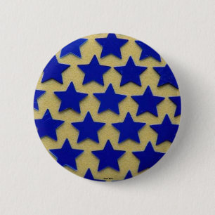 Schaltfläche "Blaue Sterne" Button