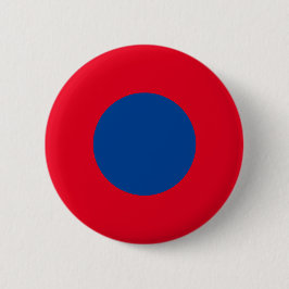 Schaltfläche Blauer Punkt Roter Staat Button