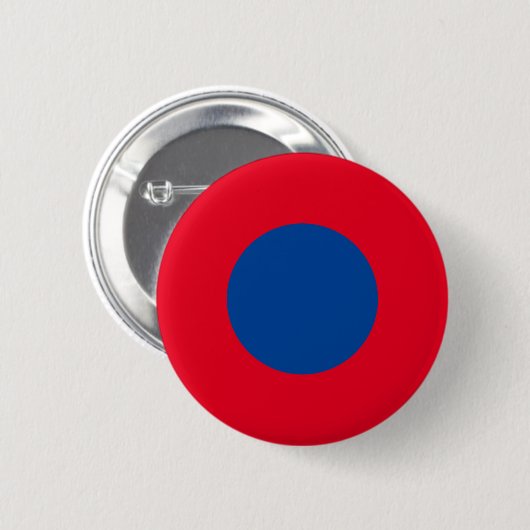 Schaltfläche Blauer Punkt Roter Staat Button (Vorne & Hinten)