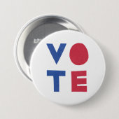 Schaltfläche "Blockbuchstabenentwurf" Button (Vorne & Hinten)