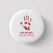 Schaltfläche "Bloody Handprint" Button (Vorderseite)