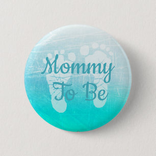 Schaltfläche "Blue Boy Baby Shower" Button