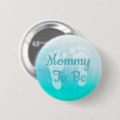 Schaltfläche "Blue Boy Baby Shower" Button (Vorne & Hinten)