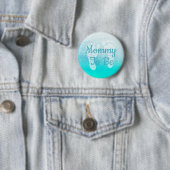 Schaltfläche "Blue Boy Baby Shower" Button (Beispiel)