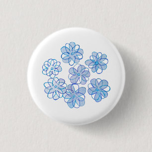 Schaltfläche "Blue Daisies" Button