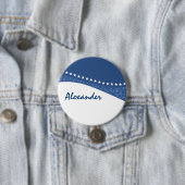 Schaltfläche "Blue Dazzling Star Curves" Button (Beispiel)