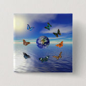 Schaltfläche "Blue Earth Butterfells" Button (Vorderseite)