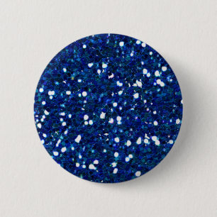 Schaltfläche "Blue Glitzer" Button