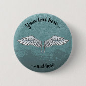 Schaltfläche "Blue-Gray Wings" Button (Vorderseite)